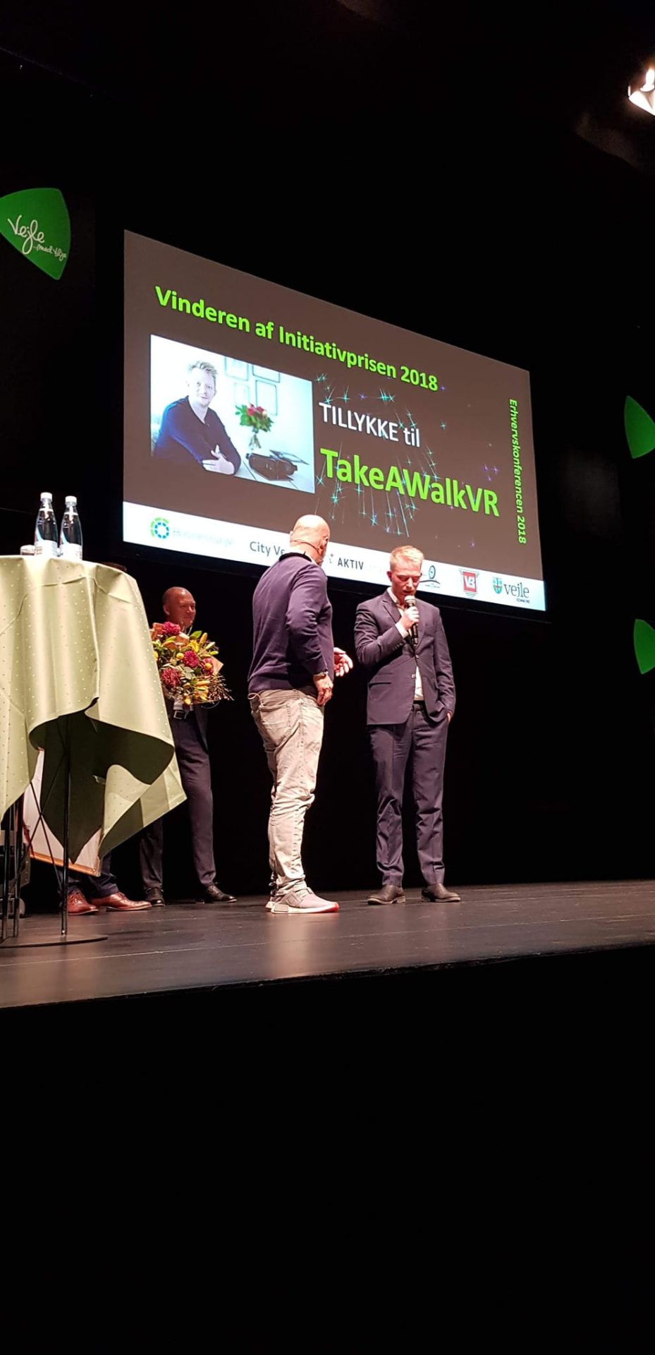 Jesper Roy Nørklit modtager Initiativprisen 2018 for TakeAWalkVR